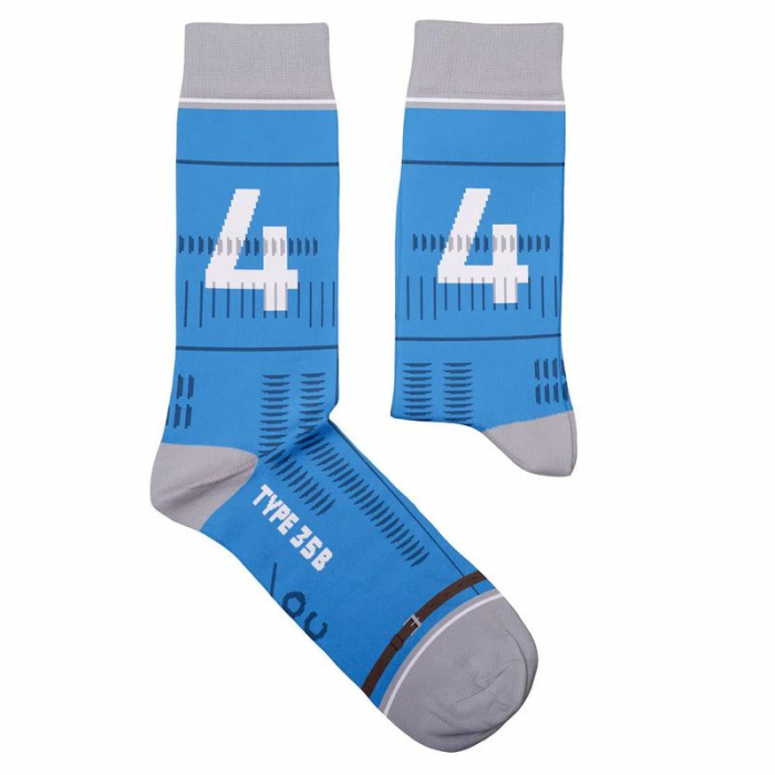 Socken im Design "Type 35B"